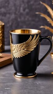 artistic coffee cup
