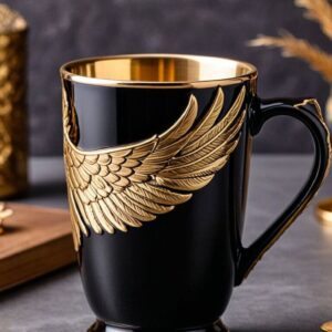 artistic coffee cup